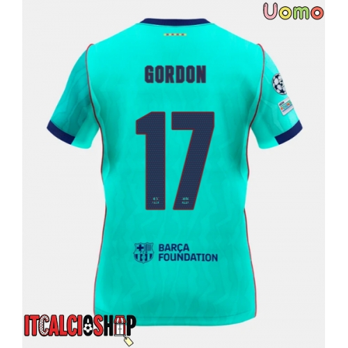 Barcelona Anthony Gordon #17 Terza Maglia 2026-27 Manica Corta